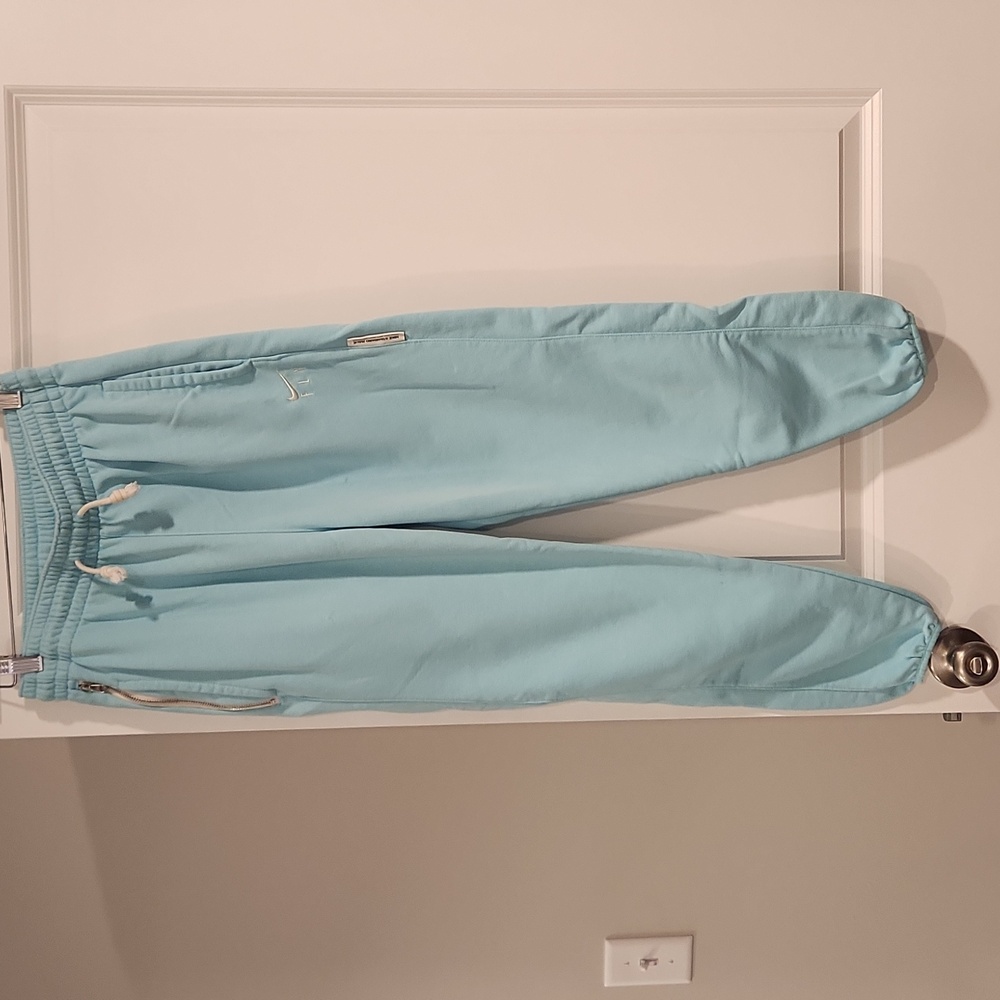 Nike women sweatpants powder blue - size small